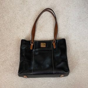 Dooney & Bourke black and brown handbag